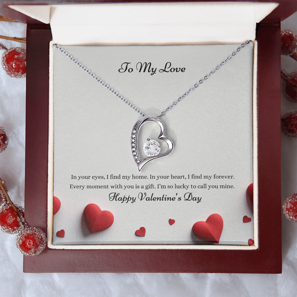 Valentine's Gift for Your Loved One - Forever Love Necklace