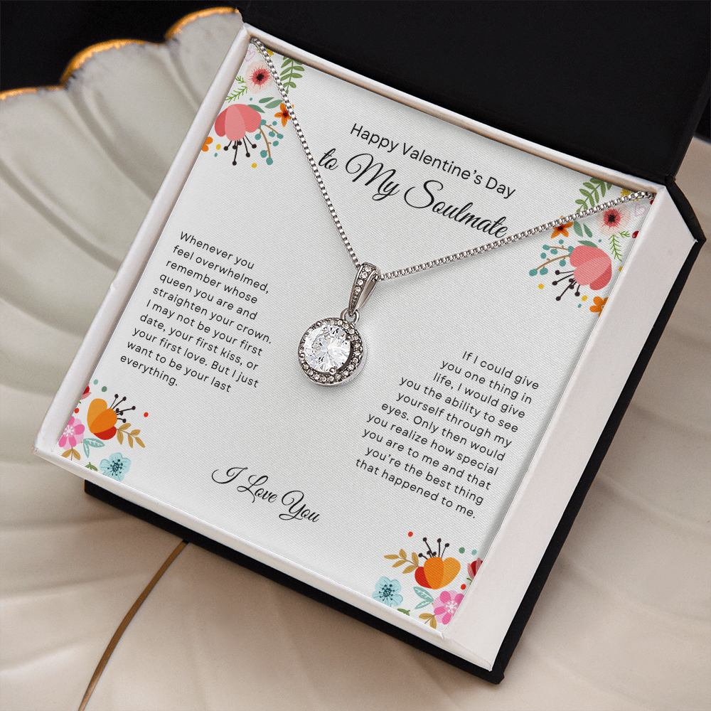 A Gift of Love To My Soulmate for Valentine's Day - Eternal Hope Necklace