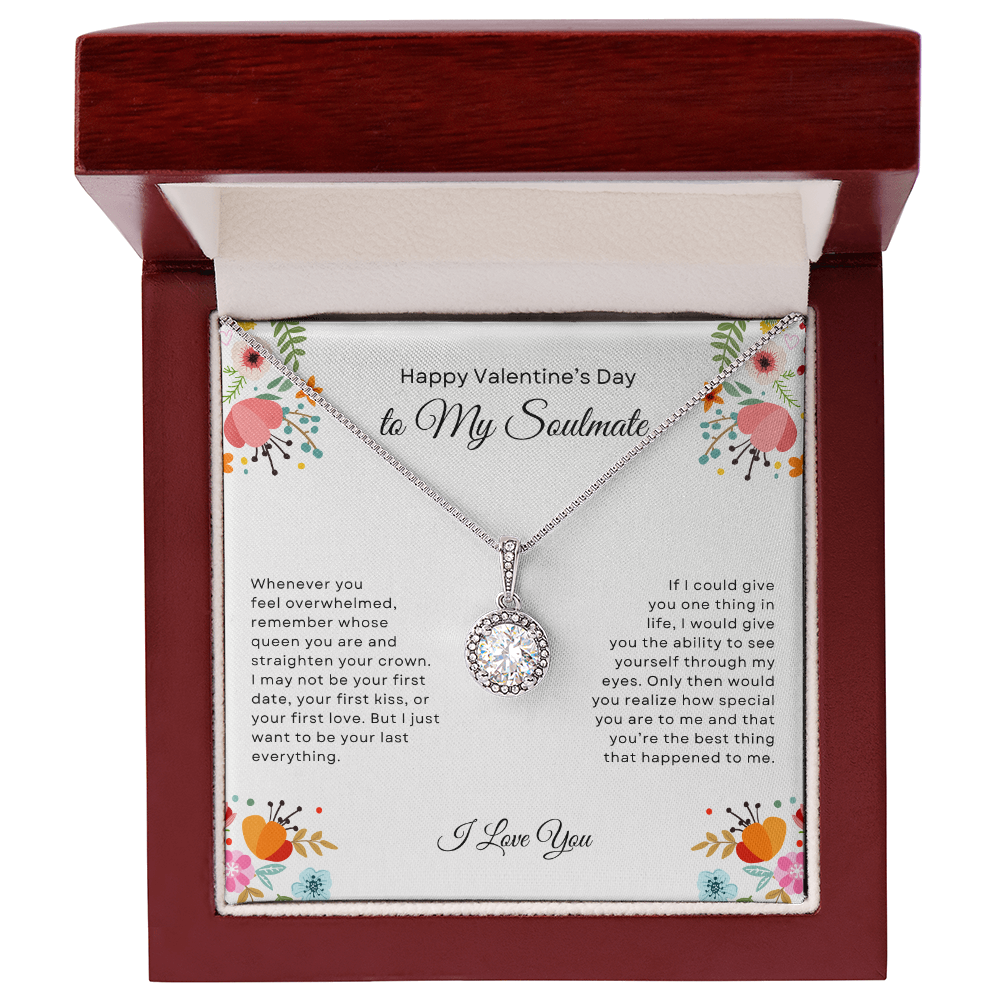 A Gift of Love To My Soulmate for Valentine's Day - Eternal Hope Necklace