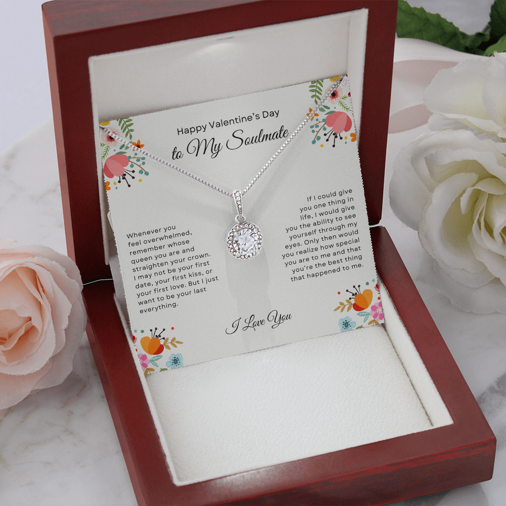 A Gift of Love To My Soulmate for Valentine's Day - Eternal Hope Necklace