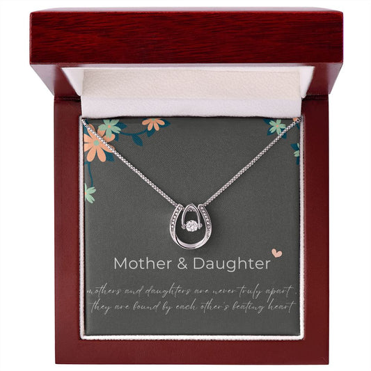 Mother and Daughter Necklace