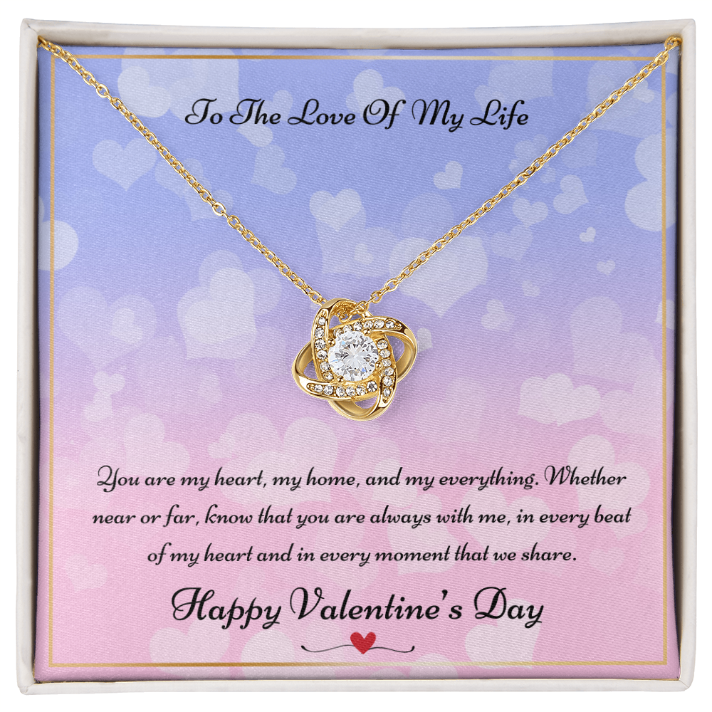 Valentine's Day Gift To The One You Love - Love Knot Necklace