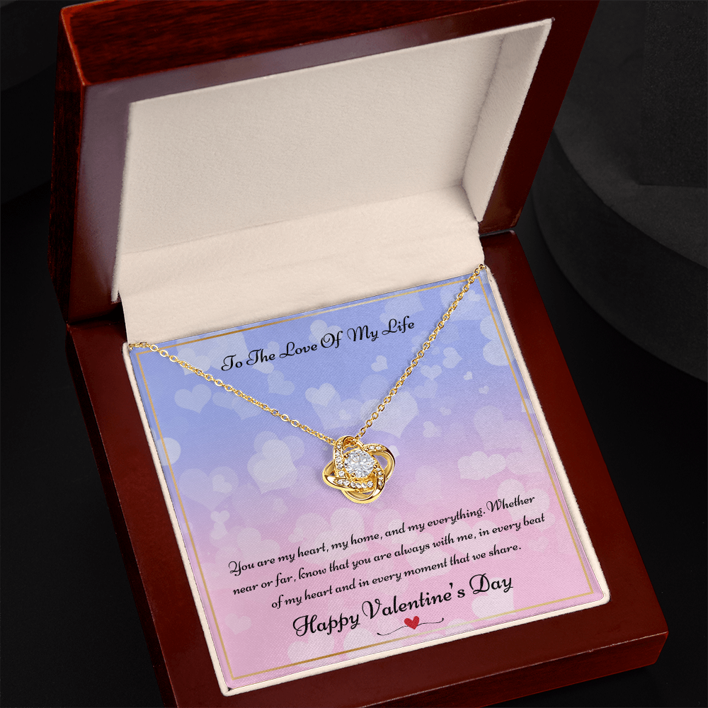 Valentine's Day Gift To The One You Love - Love Knot Necklace