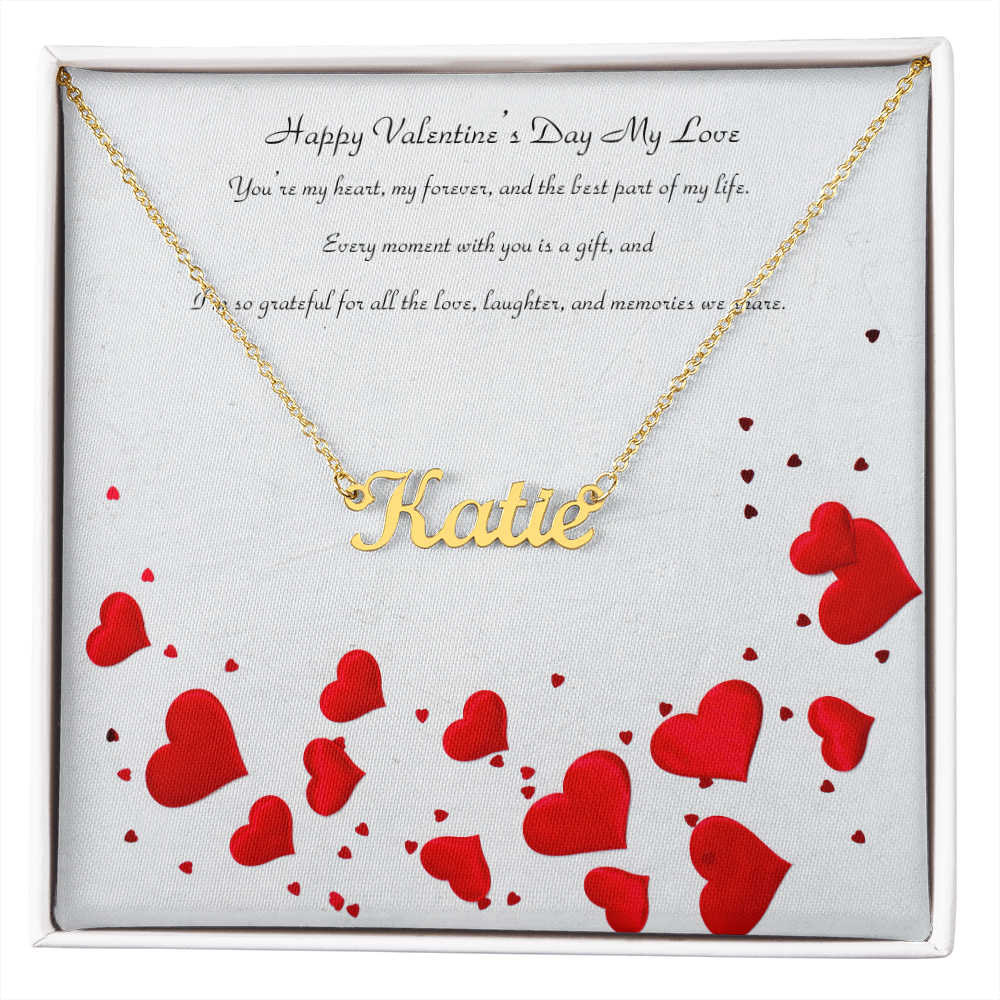 Personalized Name Necklace – Perfect Valentine's Gift