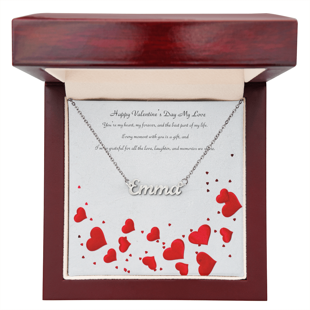 Personalized Name Necklace – Perfect Valentine's Gift