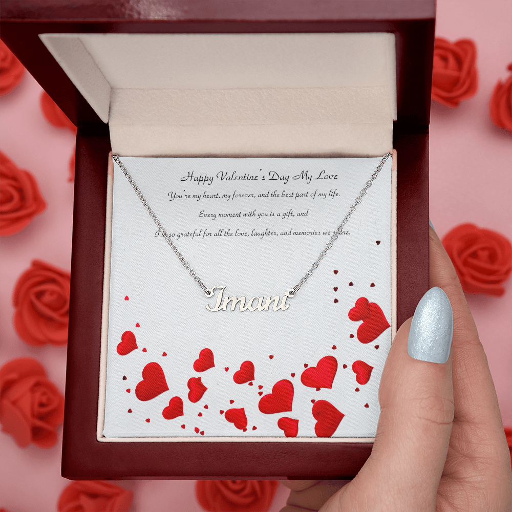 Personalized Name Necklace – Perfect Valentine's Gift