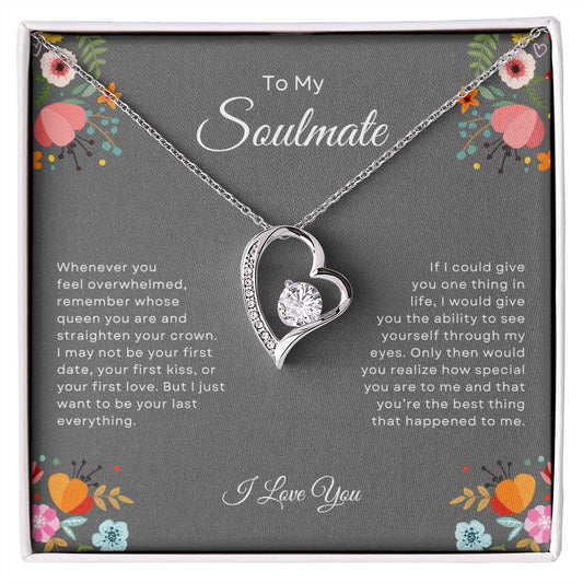 To My Soulmate - Forever Love Necklace