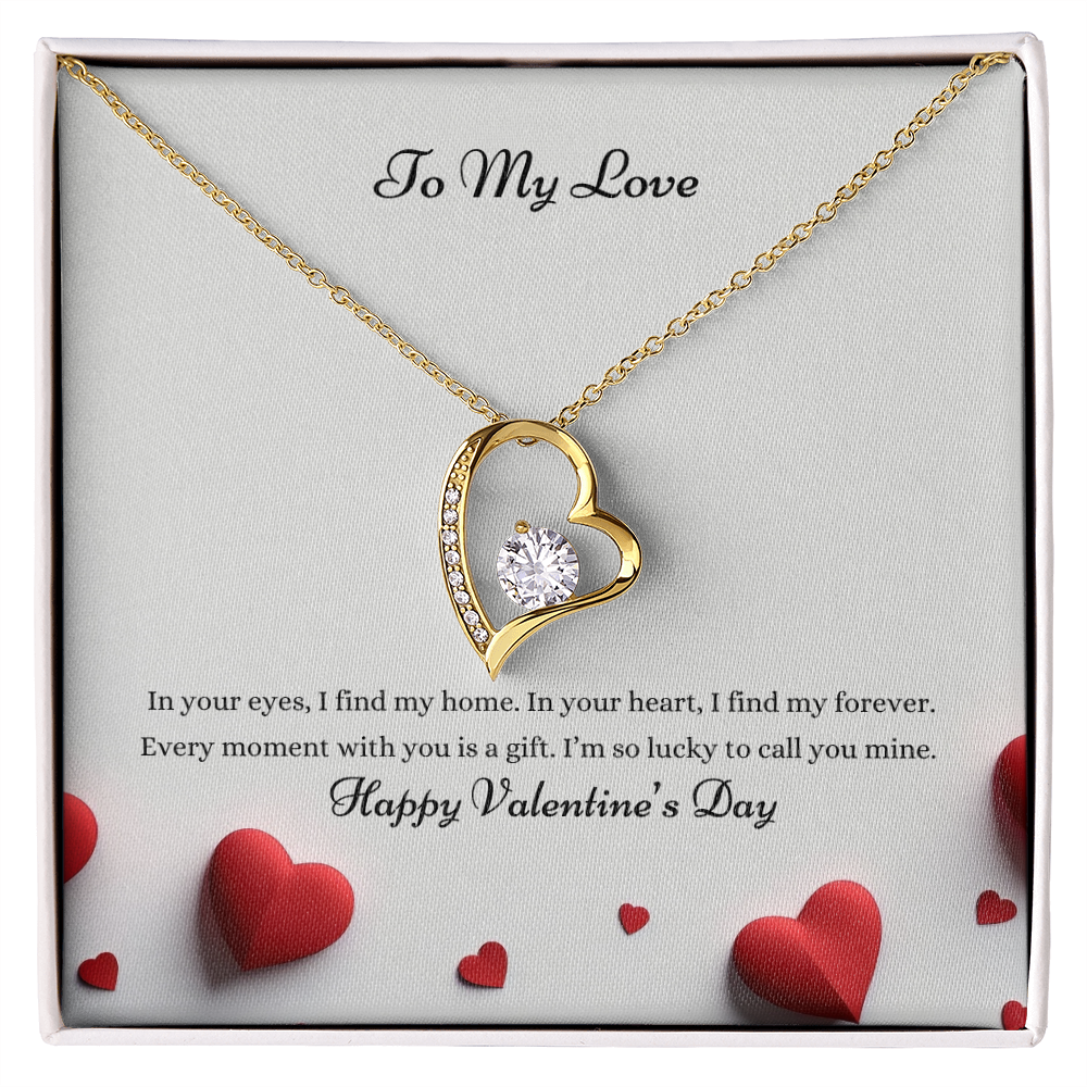 Valentine's Gift for Your Loved One - Forever Love Necklace