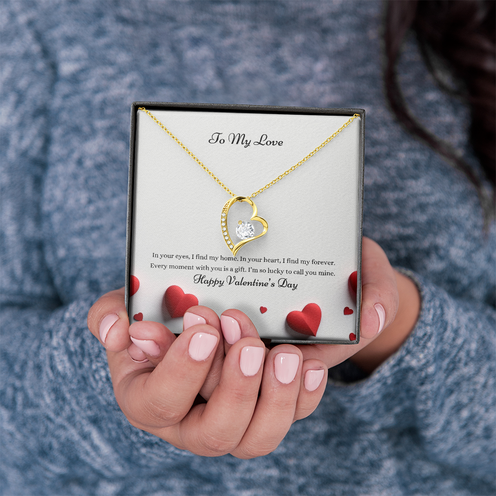 Valentine's Gift for Your Loved One - Forever Love Necklace